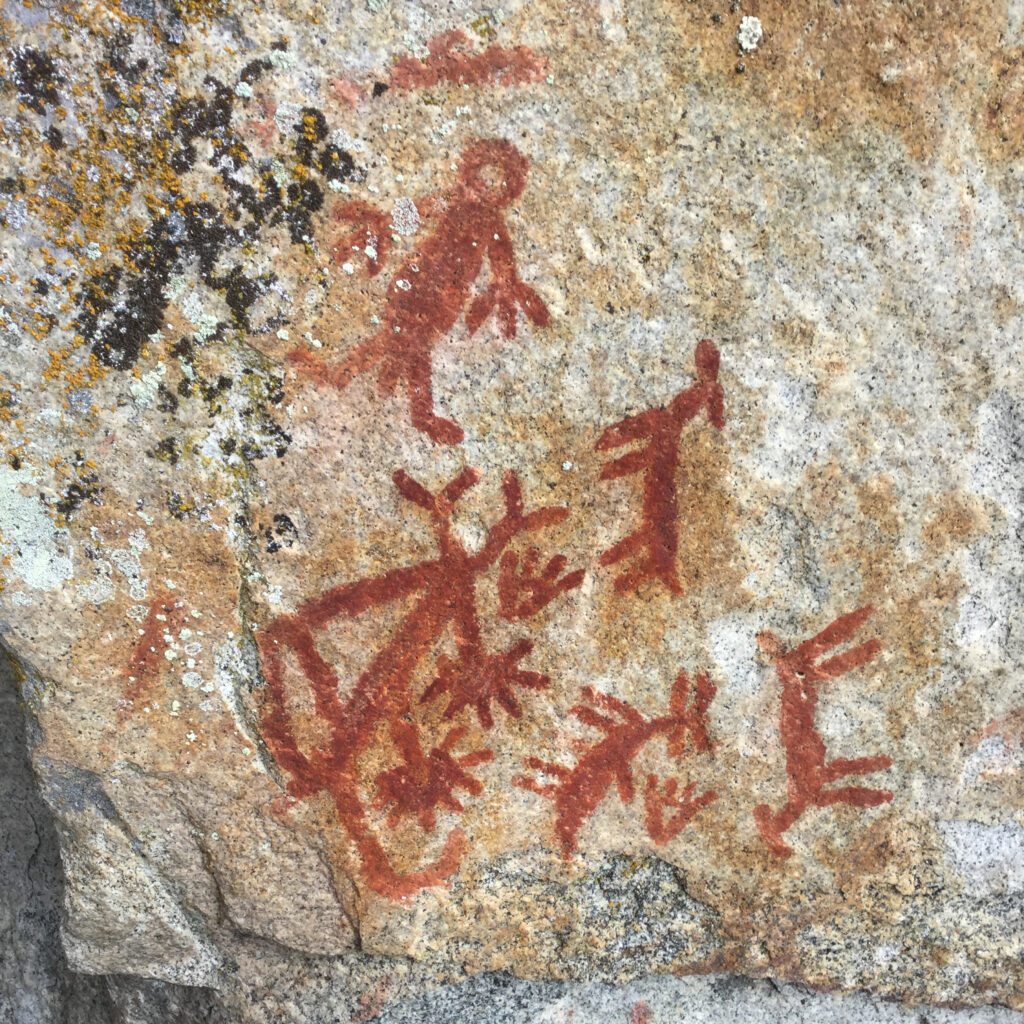 Lower Similkameen pictograph contributed for an Oral Histories Program story